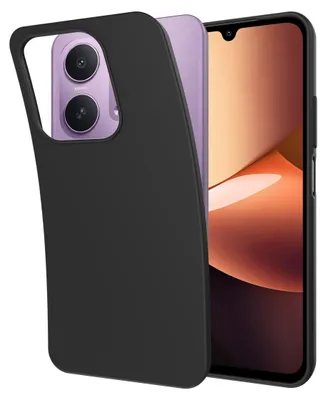 Image de Coque compatible avec XiaomI Redmi 17C (5G) Coque en Silicone – Coque Flexible – Noir