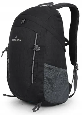 Produktbild von Bergson Vestfold 25L Wanderrucksack – belüftet, Daypack, Graphitgrau