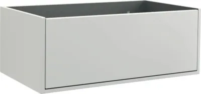 Produktbild von Jungborn Waschtischunterschrank NOVE BxHxT 80 x 30 x 46 cm Frontfarbe grau matt 55767