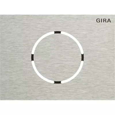 Produktbild von Gira Frontpl. Türstationsmodul System 106 Edelstahl 5579920