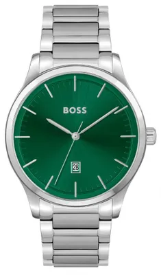 Obrázok produktu pre Zegarek męski BOSS 1514084 zielony klasyczny