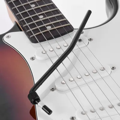 Zdjęcie produktu dla Gitara elektryczna Tremolo Trem Vibrato Arm Whammy Bar Dźwignia korby do mostka Black