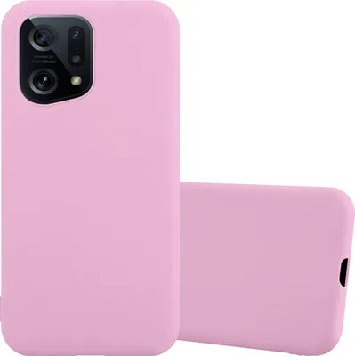 Produktbild von Cadorabo Hülle für Oppo FIND X5 Schutzhülle in Rosa Handyhülle TPU Silikon Etui Case Cover