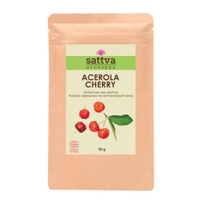 Obrázek produktu pro Sattva Zakwaszacz do henny i ziół barwiących Acerola Cherry, 50g