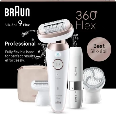 Image de Épilateur Braun - Silk-épil 9-360 3D SensoSmartTM - Rose Titan