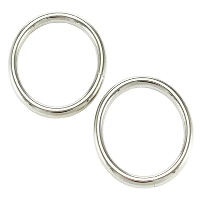 Produktbild von 25 Rundringe 31 x 4,5mm O-Ring Stahl Vernickelt Eisenring Stahlring