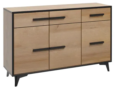 Produktbild von Design Kommode Schrank Luxus Holz Kommoden Schrank Regal Konsole Möbel