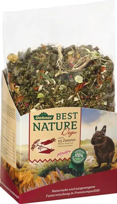 Produktbild von Dehner Best Nature Nagerfutter Adult, Degufutter, 2 kg