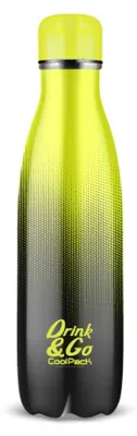 Obrázok produktu pre Kovová fľaša 500 ml Coolpack Gradient LEMON