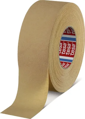 Produktbild von Kurven-Abdeckband tesakrepp 4319 60mm x 50m hellbraun Packung mit 5 Stück