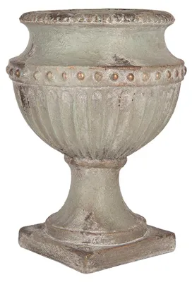 Immagine prodotto di Vaso da fiori Clayre & Eef in Vetroceramica beige