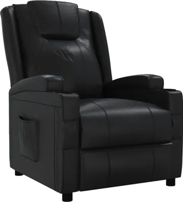 Obrázok produktu pre vidaXL Relax kreslo čierna Imitácia kože