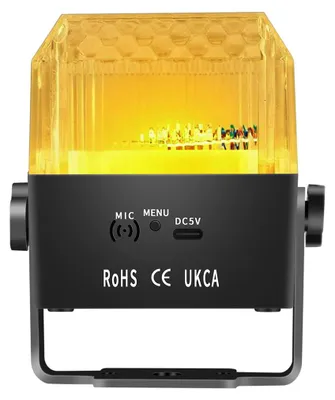 Obrázek produktu pro LED scénické světlo, noční světlo, hlasové ovládání, LED stroboskop, importovaný světelný zdroj, dálkové a ruční ovládání pro KTV a domácí atmosféru