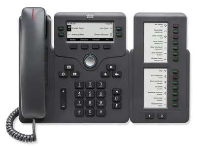 Produktbild von Cisco CP-68KEM-3PCC=, Grau, Cisco, Cisco IP 6800, 254 mm, 305,1 mm, 54,1 mm
