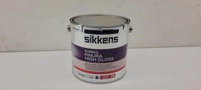 Obrázek produktu pro Sikkens Rubbol Finura High gloss, Základ, Kov, Dřevo, Vysoký lesk, Base W05, Na bázi rozpouštědel, Průhledná