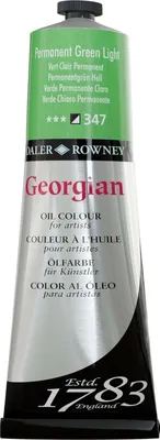 Zdjęcie produktu dla Daler Rowney Georgian Farba olejna Permanent Green Light 225 ml 1 szt.