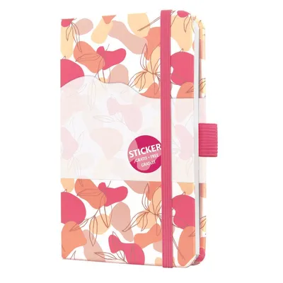 Produktbild von Wochenkalender Jolie 2027 Hardcover ca. A6 Spring Linear Leaves 174 Seiten