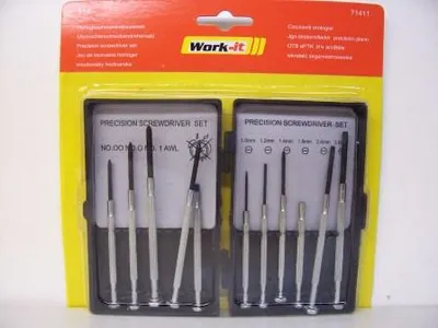 Zdjęcie produktu dla wkrętaki zegarmistrzowskie 11szt. 714110