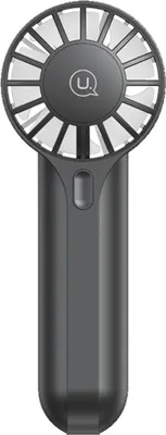 Produktbild von Usams, Mini USB-Taschenventilator, aufladbar, 3 Geschwindigkeiten, Schwarz