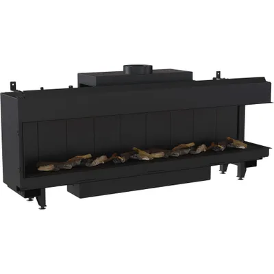 Zdjęcie produktu dla Kominek gazowy LEO 200 prawy propan ∅ 130/200 12,5 kW