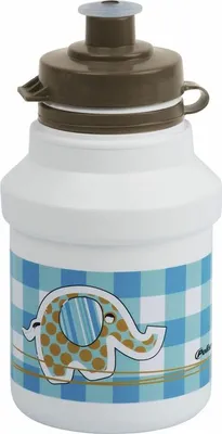Produktbild von POLISPORT Wasserflasche Elefant Weiß Clip On Cap 350ml