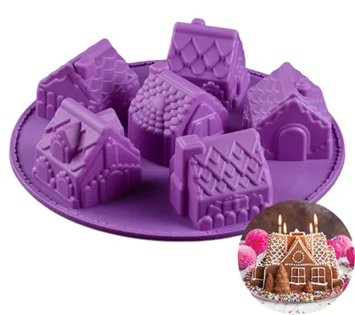 Silikon-Backform Weihnachten, 1 Stück, antihaft, 26 cm