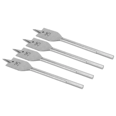 Obrázek produktu pro Ploché vrtáky do dřeva,vrtáky do dřeva s plochou hlavou,25mm ploché vrtáky do dřeva,DIY ploché vrtáky do dřeva,otvírák otvorů,vrtáky