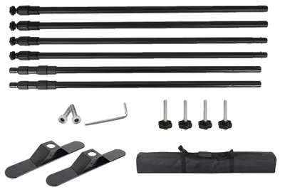 Produktbild von Hintergrundstützsystem, robuste Konstruktion, verstellbares Gestell, 2.4x3M