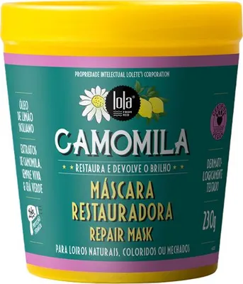 Immagine prodotto di Lola From Rio Camomila Máscara Restauradora 230gr