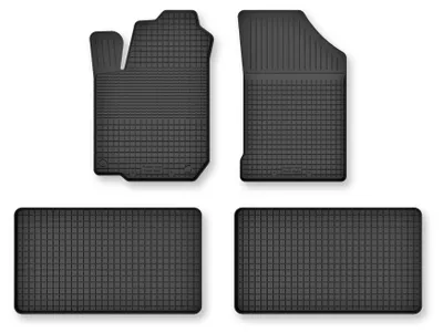 Immagine prodotto di Tappetini gomma vasca per Volkswagen Sharan I 1995-2010 Set 4 pezzi