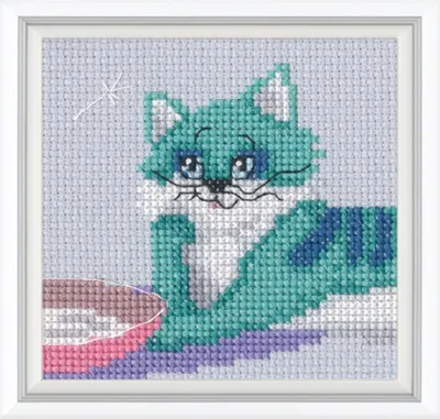 Immagine prodotto di Kit per ricamo a punto croce RTO "Optimist", schema contato, 11x15 cm