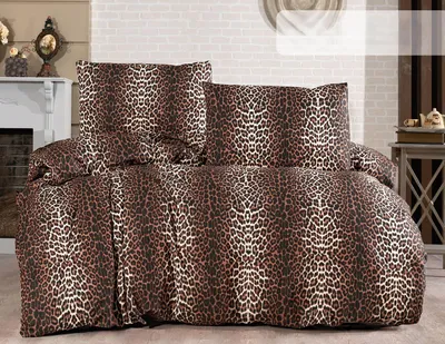 Produktbild von L'essentiel Maison, Ranforce Bettwäsche Set 135x200 cm, 100% Baumwolle, Braun/Creme/Schwarz