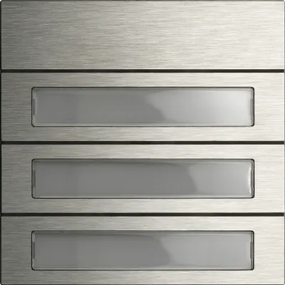 Produktbild von GIRA 5533920, Ruftasten-Modul, Edelstahl, GIRA, Edelstahl, Oberfläche, -20 - 70 °C