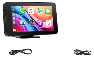 Obrázek produktu pro Auto-Monitor, 4,7palcový displej, podporuje CarPlay a Android Auto, pouze rádio