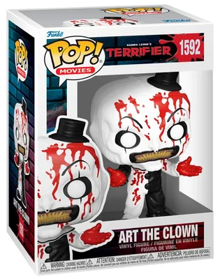 Produktbild von Funko Pop! Movies Terrifier - Art The Clown blutend #1592 - 9,5 cm Vinylfigur