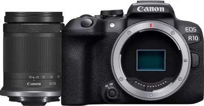 Image de Canon EOS R10 + RF-S 18-150mm IS STM MILC 24,2 MP CMOS 6000 x 4000 pixels Noir