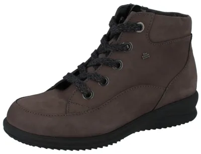 Produktbild von FINN COMFORT Parsenn Damen Winter Schnürstiefel braun elefante Nubukleder - Größe: UK 4,5