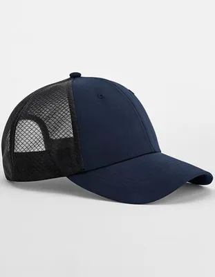 Produktbild von Beechfield B644R | Technical Mesh Trucker - Farbe: Navy/Black - Größe: One Size