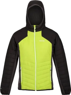 Produktbild von Regatta - "Trutton" Softshelljacke mit Kapuze für Herren RG8035 (S) (Kiwi-Grün/Schwarz)
