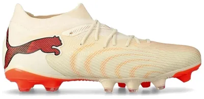 Immagine prodotto di Scarpe da calcio Puma FUTURE 9 MATCH FG/AG, unisex, nei colori "Sugared Almond-PUMA White-Ultra Red-PUMA Black"