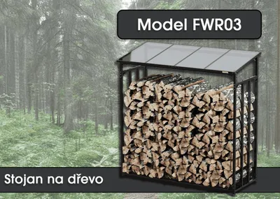 Produktbild von Holzständer FWR03, 185 x 70 x 185 cm - N