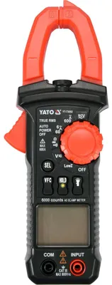 Obrázok produktu pre Yato YT-73092, LCD, CAT II 600V, 190 g, Čierna, Červená
