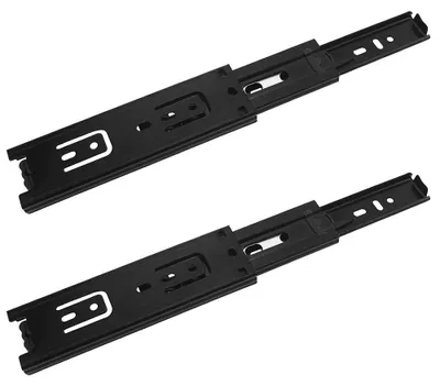 Zdjęcie produktu dla 2 sztuki metalowych prowadnic do szuflad, 15 cm