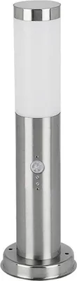 Produktbild von Rabalux 8267 Außenstehleuchte Inox torch, E27, silber-weiß, rund, Modern, ø76mm