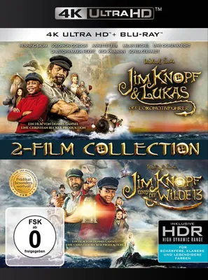Produktbild von Germany: Die Jim Knopf: 2-Film Collection (4K-UHD+Blu-ray)