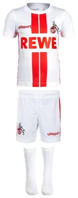 Produktbild von Uhlsport 1.FC Köln Mini-Kit Logo Trikot Kinder Set , Bekleidung:74