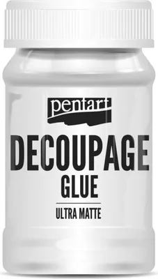 Immagine prodotto di PENTART - Colla e vernice per decoupage tecnica tovagliolo ultramatt 100 ml