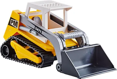 Produktbild von PLAYMOBIL® 6599 - Ketten-Kompaktlader (Folienverpackung)