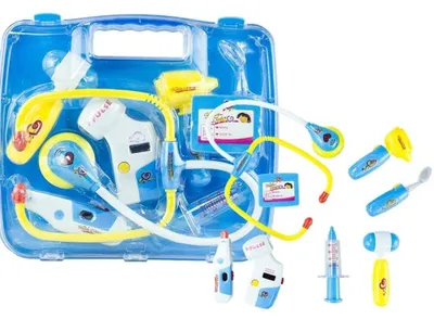 Immagine prodotto di Set medico piccolo in valigetta medico blu
