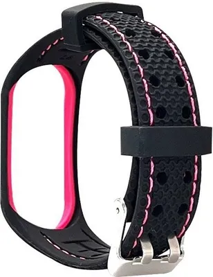 Immagine prodotto di Beline Mi Band 3/4 cinturino sportivo nero/rosa nero/rosa